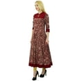 thumbnail image 6 of Phagun Women Ethnic Top Dress Designer Kurta Cotton Floral Anarkali Kurti Tunic, 6 of 7