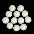 thumbnail image 2 of OULII 10Pcs Rhinestone Buttons Alloy Flatback for Stylish Clothes and Hair Accessory, 2 of 6