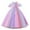 Red, variant on Toddler Girls Dress Lace Rainbow Tutu Party Princess Pageant Gown Dresses Kids Girls Puffy Flower Tulle Maxi Dress
