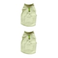 thumbnail image 3 of Ropa para perros Greeniant Chaleco para cachorros Frijol Verde S 2piezas, 3 of 6