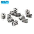 thumbnail image 3 of Uxcell Thread Adapters Sleeve Reducing Nut 10pcs M5x0.8 Male to M2x0.4 Female Repairing Insert Nut 6mm, 3 of 6