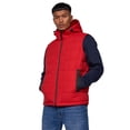 thumbnail image 1 of Crosshatch Mens Kampnew Embossed Gilet, 1 of 5