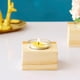 thumbnail image 3 of Portavelas de madera con vaso de cristal para velas de té, ideal para decoración navideña de mesa. 7x7x5.3cm, 3 of 8