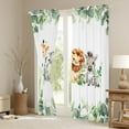 thumbnail image 2 of Feelyou Jungle Animal Party Curtains Pack of 2 (42x84 Each), Giraffe Lion Elephant Curtains Blackout, Cute Wildlife Bedroom Curtains, Curtains and Drapes Room Decorative, 2 of 4