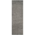 thumbnail image 3 of SAFAVIEH Indie Balfour Solid Polyester Shag Area Rug, Grey, 6'7" x 9'2", 3 of 6