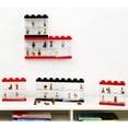 thumbnail image 4 of Room Copenhagen: LEGO Minifigure Display Case - 4 Stud, Black - Holds 8 Miniatures, Clear Compartments, Stackable Storage, Showcase Toy Collectibles, 4 of 9