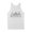 White, variant on Skyline Buffalo New York Tank Top Unisex Large White