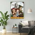 thumbnail image 2 of The Wizard of Oz Diamond Painting Kits for Adults,5D Full Round Diamond Diamond Art Kit, Dots Diamond Painting for Beginners, DIY Beads for Home Wall Decor, 12x16inch, 2 of 4