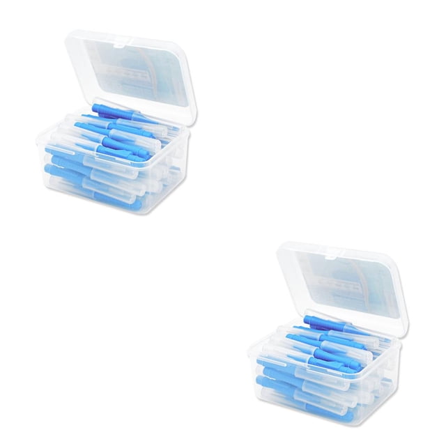 Cepillo interdental Soidarity 40 uds herramienta de higiene bucal Azul 1.0 mm