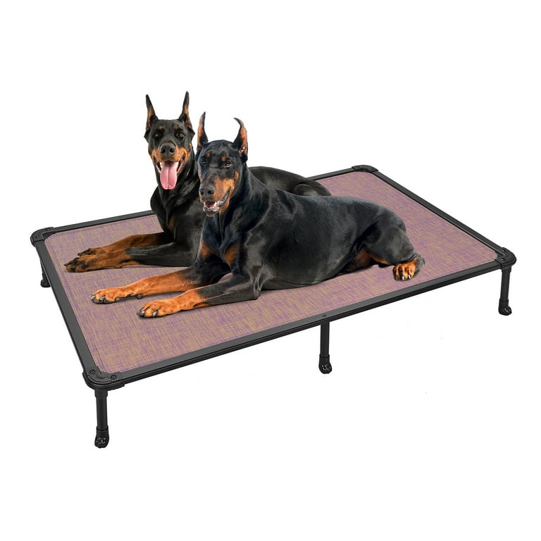 Veehoo Chew Proof Elevated Dog Bed Cooling Raised Pet Cot