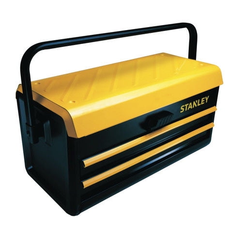 Stanley 19" Metal Toolbox with 2 Drawers by Stanley Black & Decker
