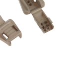thumbnail image 1 of tredstone 10 Pcs Extraction à Fermeture Éclair en Plastique pour Cordon de 3-4mm Marron, 1 of 8