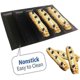thumbnail image 4 of Silicone Baguette Pan - Non-sti Perforated Fench Bread Pan Forms , Hot Dog Molds , Baking Liners Mat Bread Mould, 4 of 5