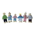 thumbnail image 1 of Muñecas en miniatura de casa de muñecas ,Wooden Dollhouse Dolls Finter Play ,Figuras de personas en miniatura Mini Dolls House Toy ,Juego de juego de muñecas de la familia de los, 1 of 9