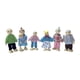 thumbnail image 1 of Muñecas en miniatura de casa de muñecas ,Wooden Dollhouse Dolls Finter Play ,Figuras de personas en miniatura Mini Dolls House Toy ,Juego de juego de muñecas de la familia de los, 1 of 9