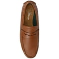 thumbnail image 4 of Vance Mens Yates Comfort Perforated Slip-on Flexible Driving Penny Loafer, Widths Available, 4 of 9
