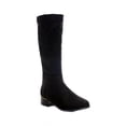 thumbnail image 2 of Soho Shoes Women's Vegan Suede Knee High Wide Calf Leg Boots, 2 of 3