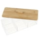 thumbnail image 1 of 1pc de almohadillas de algodón transparente soporte de almacenamiento de escritorio acrílico caja de almacenamiento de maquillaje Feliz Sencillez, 1 of 5