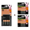 thumbnail image 1 of Cargador Duracell +4 Pilas Aa +8 Pilas Aaa, 1 of 2