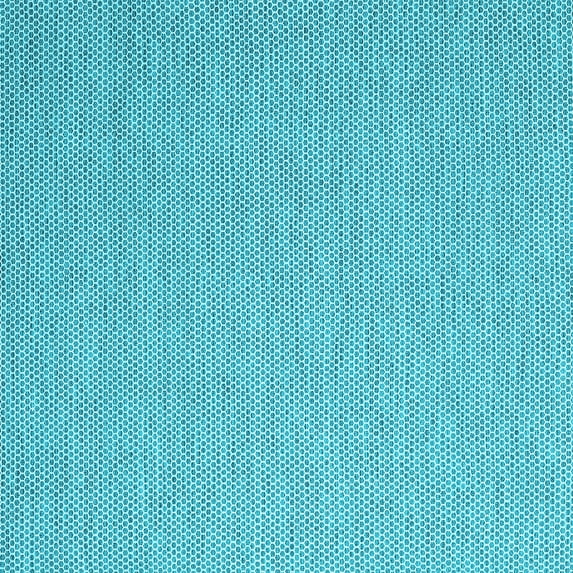 Ahgly Company Indoor Square Abstract Light Blue Contemporary Area Rugs, 7' Square