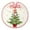E, variant on Lilixerw 35.43 inch Christmas Tree Skirt Ornament,Christmas Bottom Decoration Holiday Party Supply Merry Christmas