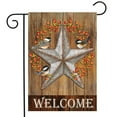 thumbnail image 2 of Briarwood Lane Harvest Barnstar Welcome Garden Flag, 2 of 4