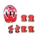 thumbnail image 3 of Kit de 7 cascos de bicicleta para niños, gorro de bicicleta para patinaje sobre ruedas, deportes de patinaje Rojo, 3 of 8