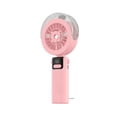 thumbnail image 2 of Handheld Neck-Hanging Mist Fan, Portable Spray Cooler With Foldable Structure, for Outdoor Travel, Pink, 2 of 6