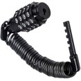 thumbnail image 1 of 4-Digit Resettable Security Bicycle Lock Heavy Duty Bike Lock 1.6m Cycle Lock for Bicycle Outdoors, 1 of 5