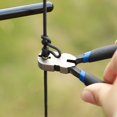 thumbnail image 3 of Compound Bow String Buckle Clip Copper Arrow Nock Point Hunting Black, 3 of 9