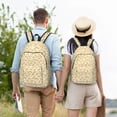 thumbnail image 4 of Disketp Peanuts3 Mochila de Lona Estampada, Mochila Escolar de Viaje Ligera para Estudiantes y Portátil-Medium, 4 of 5