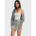 thumbnail image 2 of Women Sexy Square Neck Tank Top Summer Going Out Basic Cami Shirt, 2 of 6