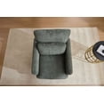 thumbnail image 6 of S-HOME Accent Chair With Boucle Fabric Upholstered Armchair Comfortable Single Sofa For Living Room Bedroom Office，Antique Green, 6 of 11