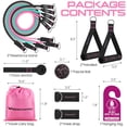 thumbnail image 4 of Set de ejercicios Resistance Bands RENRANRING de 150 libras con asas, 4 of 6