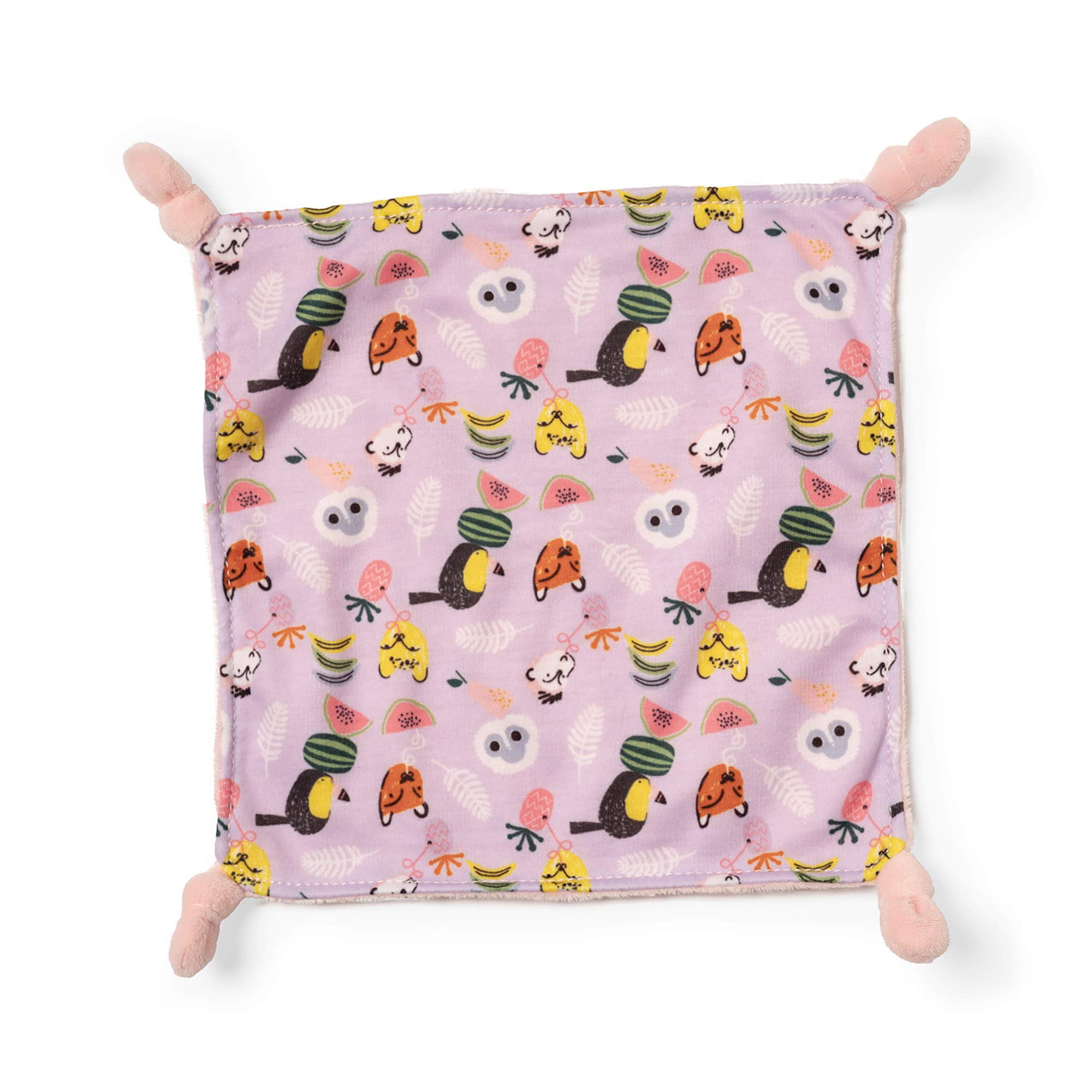 Manhattan Toy Fruity Paws Teether Mitt & Blankie Gift Set for Babies