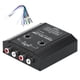 thumbnail image 1 of Convertidor de impedancia de Audio de 4 canales, 12V, línea RCA alta a baja, filtro de frecuencia de altavoz de Radio estéreo para coche Jadeshay  A, 1 of 8