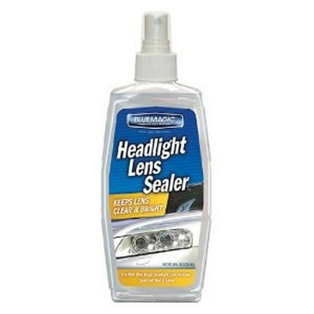 Blue Magic 730-6 Headlight Lens Sealer, 8 oz. (Best Headlight Sealer After Restoration)