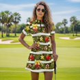 thumbnail image 6 of Psesaysky Christmas Bell Star Tennis Dress for Women Golf Dresses with Built in Shorts Pockets Sleeveless Workout Athletic Dresses Holiday Party Sundress ,XS-2XL, 6 of 7