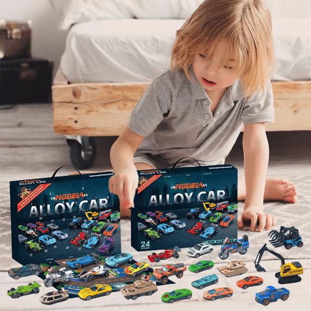 Calendrier De L'Avent 2024 Casse-Tête - 24 Surprises Puzzles Bois Et Métal Pour Enfants Et Adultes