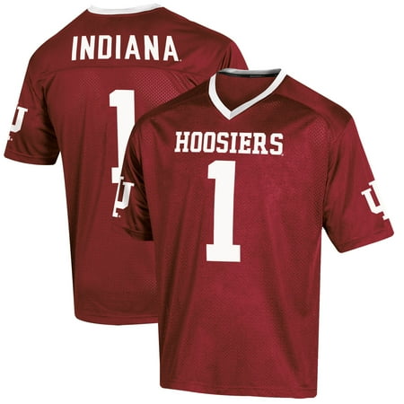 Texas Youth Replica Football Jersey - Youth Russell Crimson Indiana Hoosiers Replica Football Jersey