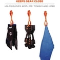 thumbnail image 2 of Ergodyne Clip para Guantes, naranja, 2 of 5