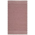 thumbnail image 5 of SAFAVIEH Montauk Nazca Geometric Cotton Area Rug, Ivory/Red, 6' x 9', 5 of 10