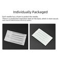 thumbnail image 2 of HLONK 10Pcs Body Piercing Needles Disposable Piercing Needle Ear Lip Piercing Needles Piercing Supplies, 2 of 6