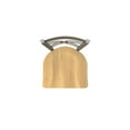 thumbnail image 3 of 820 Catalina Stainless Steel 25" Swivel Counter Stool with Natural Maple Seat, 3 of 4