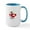 White/Blue Inside, variant on CafePress - MARDI GRAS CAJUN CRAWFISH Mugs - 15 oz Ceramic Large White Novelty Mug