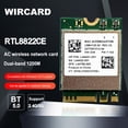 thumbnail image 4 of Tarjeta De Red Tarjeta de red Tarjeta adaptadora de módulo inalámbrico compatible con Bluetooth (estilo B), 4 of 7