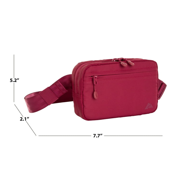 Ozark Trail Waistpack Orchid Plum Fanny Pack with 1.5L Storage