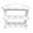 thumbnail image 4 of Soporte abatible para huevos para refrigerador, recipiente plegable para huevos, estante para nevera, bandeja plegable para gabinete de encimera de, 4 of 8