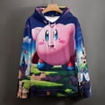 thumbnail image 4 of Kirby Game Unisex Sweatshirts Hoodies 3D Printing Fashion Hoody Pullover For Mens And Womens Winter Daily Adult Hooded Clothes With Drawstring And Pocket, 4 of 7