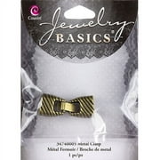 Slide Bracelet Metal Clasp 1/pkg-gold St